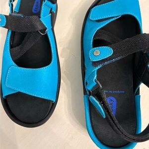Blue WOLKY sandals
